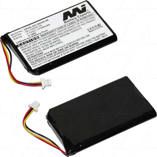 MI Battery Experts GPSB3610005600BP1 GPS battery suitable for use